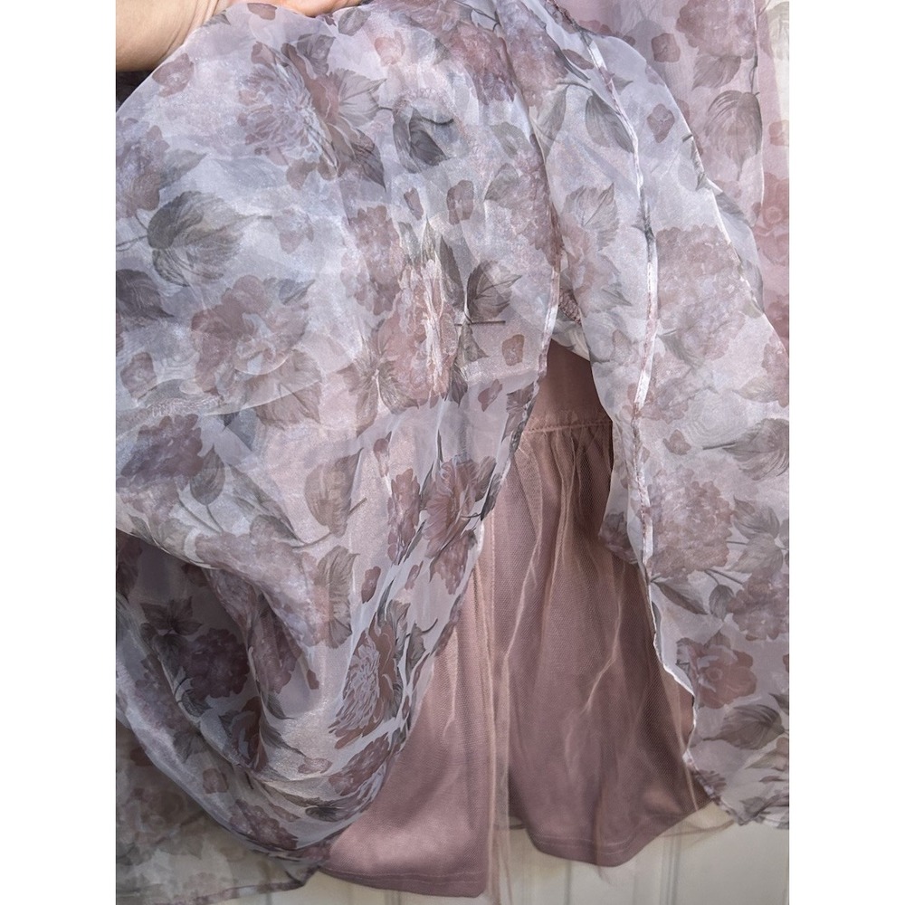 $139 Petal and Pup Women's Floret Midi Dress Medium - Picture 9 of 11